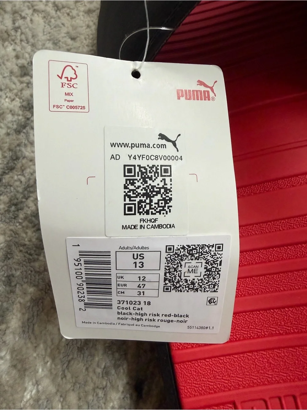 Puma men’s slides
